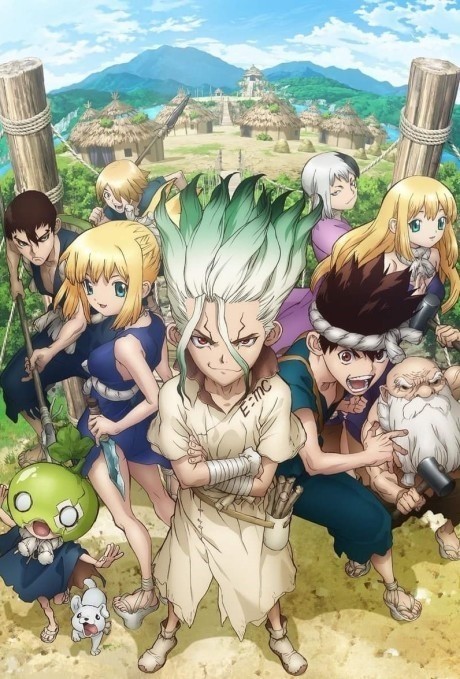 닥터 스톤 1기 (Dr.STONE) 포스터